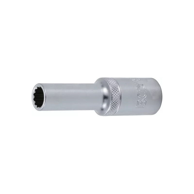Douille pour clé, douze pans, longue | 12,5 mm (1/2") | 10 mm Douille pour clé, douze pans, longue | 12,5 mm (1/2") | 10 mm