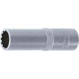 Douille pour clé, douze pans, longue | 12,5 mm (1/2") | 15 mm