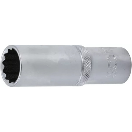 Douille pour clé, douze pans, longue | 12,5 mm (1/2") | 17 mm