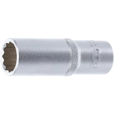 Douille pour clé, douze pans, longue | 12,5 mm (1/2") | 18 mm