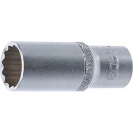 Douille pour clé, douze pans, longue | 12,5 mm (1/2") | 22 mm