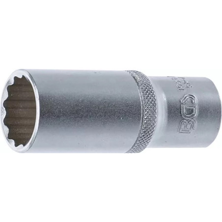 Douille pour clé, douze pans, longue | 12,5 mm (1/2") | 22 mm