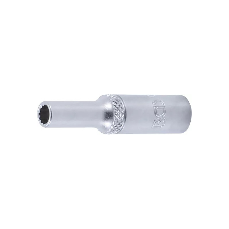 Douille pour clé, douze pans, longue | 6,3 mm (1/4") | 5 mm