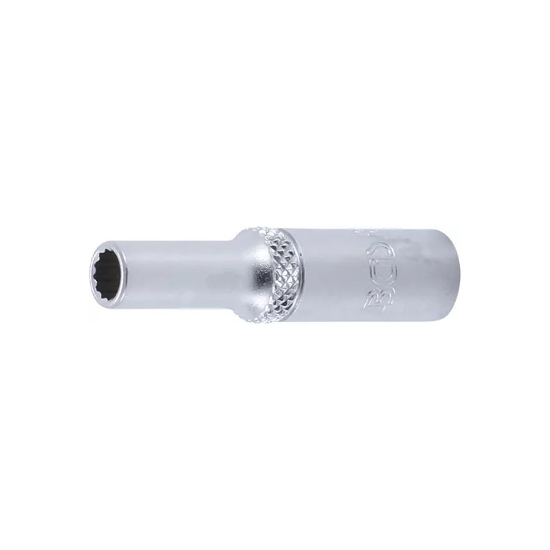 Douille pour clé, douze pans, longue | 6,3 mm (1/4") | 5,5 mm Douille pour clé, douze pans, longue | 6,3 mm (1/4") | 5,5 mm