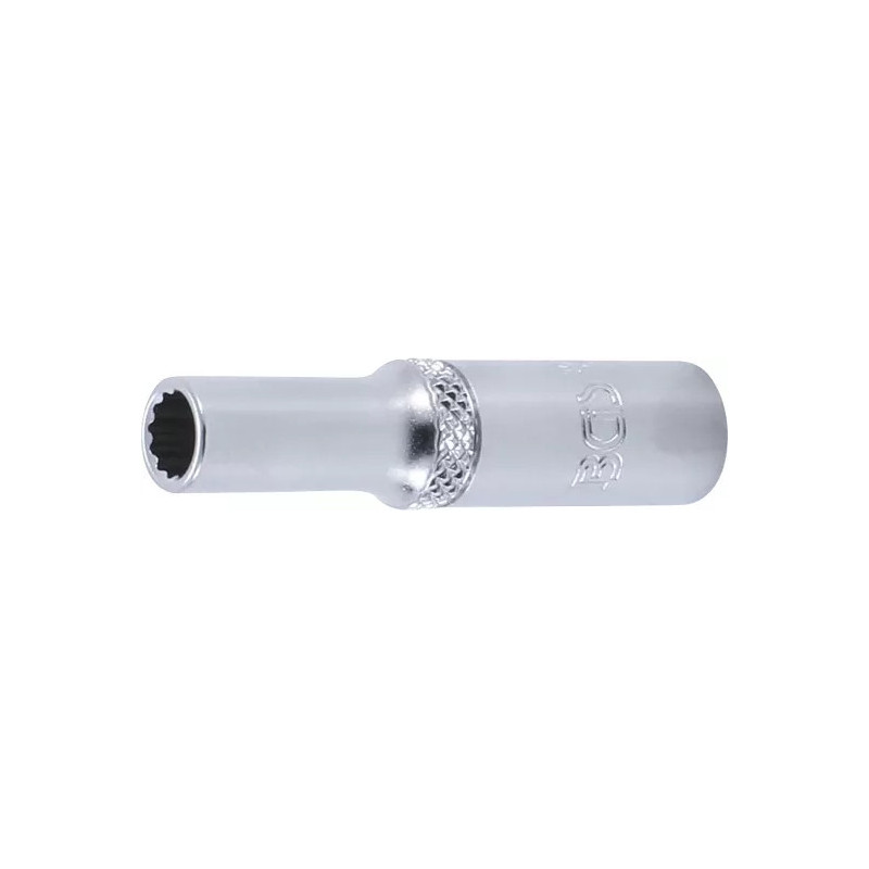 Douille pour clé, douze pans, longue | 6,3 mm (1/4") | 6 mm Douille pour clé, douze pans, longue | 6,3 mm (1/4") | 6 mm
