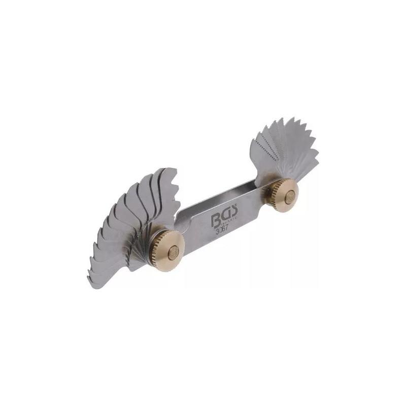 Peigne à filets | 24 feuilles 0,25 - 6,00 mm Peigne à filets | 24 feuilles 0,25 - 6,00 mm