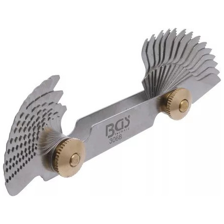 Peigne à filets | 28 feuilles | Whitworth | 4G - 62G