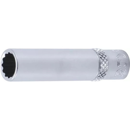 Douille pour clé, douze pans, longue | 6,3 mm (1/4") | 8 mm