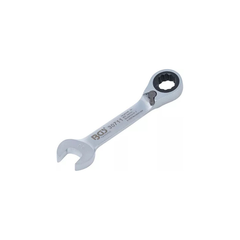Clé mixte à cliquet | courte | réversible | 11 mm Clé mixte à cliquet | courte | réversible | 11 mm