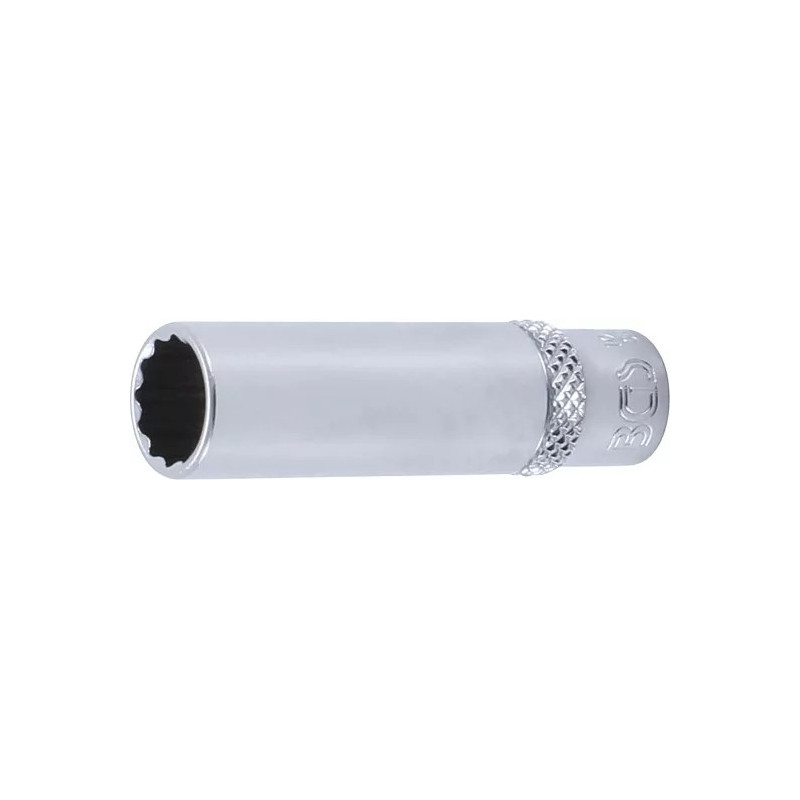 Douille pour clé, douze pans, longue | 6,3 mm (1/4") | 10 mm Douille pour clé, douze pans, longue | 6,3 mm (1/4") | 10 mm
