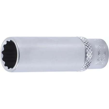 Douille pour clé, douze pans, longue | 6,3 mm (1/4") | 11 mm