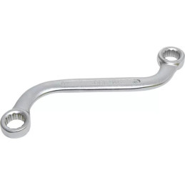 Clé polygonale double en S à œil douze pans | 10 x 11 mm
