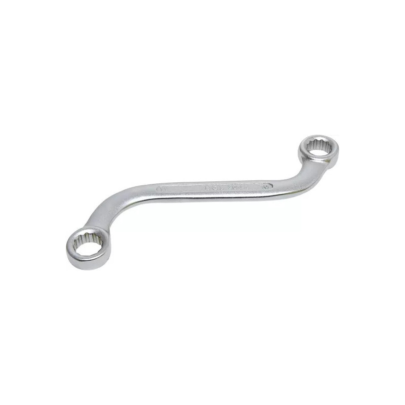 Clé polygonale double en S à œil douze pans | 10 x 11 mm Clé polygonale double en S à œil douze pans | 10 x 11 mm