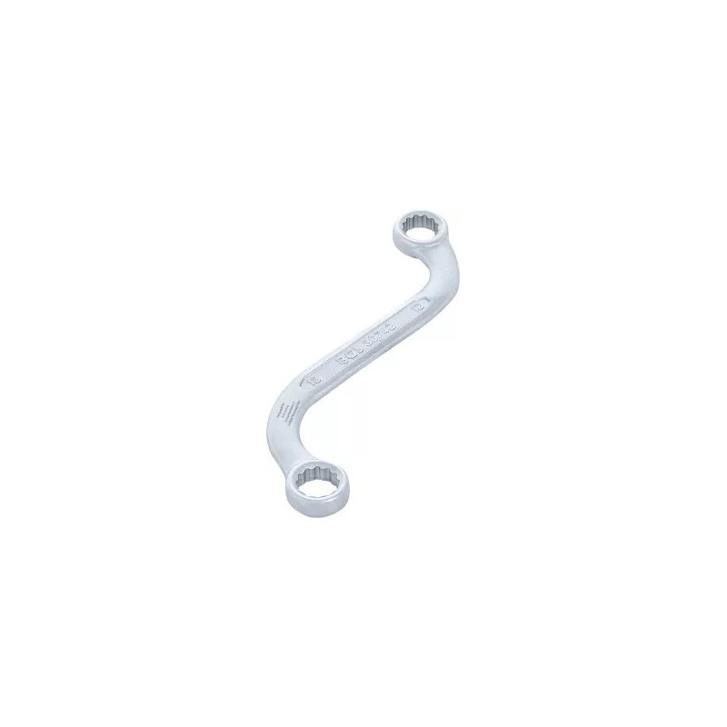 Clé polygonale double en S à œil douze pans | 12 x 13 mm Clé polygonale double en S à œil douze pans | 12 x 13 mm