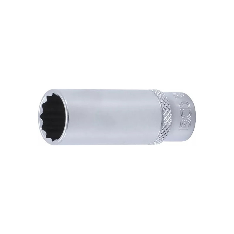Douille pour clé, douze pans, longue | 6,3 mm (1/4") | 13 mm Douille pour clé, douze pans, longue | 6,3 mm (1/4") | 13 mm