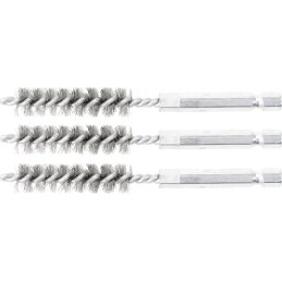 Brosse en acier | 11 mm | 6,3 mm (1/4") | 3 pièces