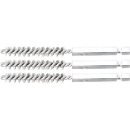 Brosse en acier | 8 mm | 6,3 mm (1/4") | 3 pièces