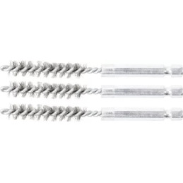 Brosse en acier | 9 mm | 6,3 mm (1/4") | 3 pièces
