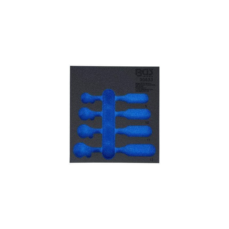 Insert de servante d'atelier 1/6 | vide | pour art. 30833 Insert de servante d'atelier 1/6 | vide | pour art. 30833