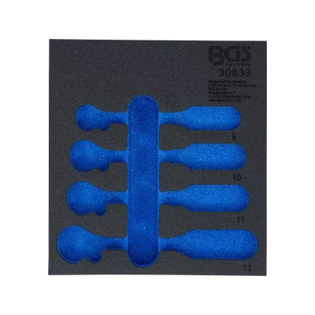 Insert de servante d'atelier 1/6 | vide | pour art. 30833