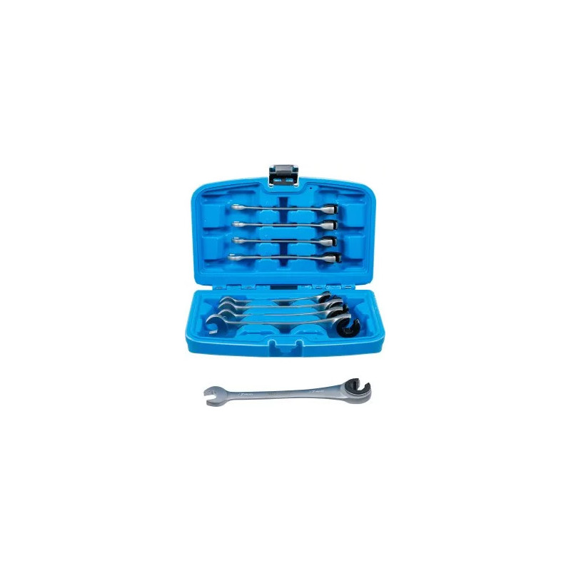 Jeu de clés mixtes à cliquet | ouvertes | 8 - 17 mm | 9 pièces Jeu de clés mixtes à cliquet | ouvertes | 8 - 17 mm | 9 pièces
