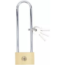 Cadenas en laiton | arceau extrahaut | 40 mm