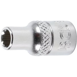 Douille pour clé, douze pans | 6,3 mm (1/4") | 5 mm