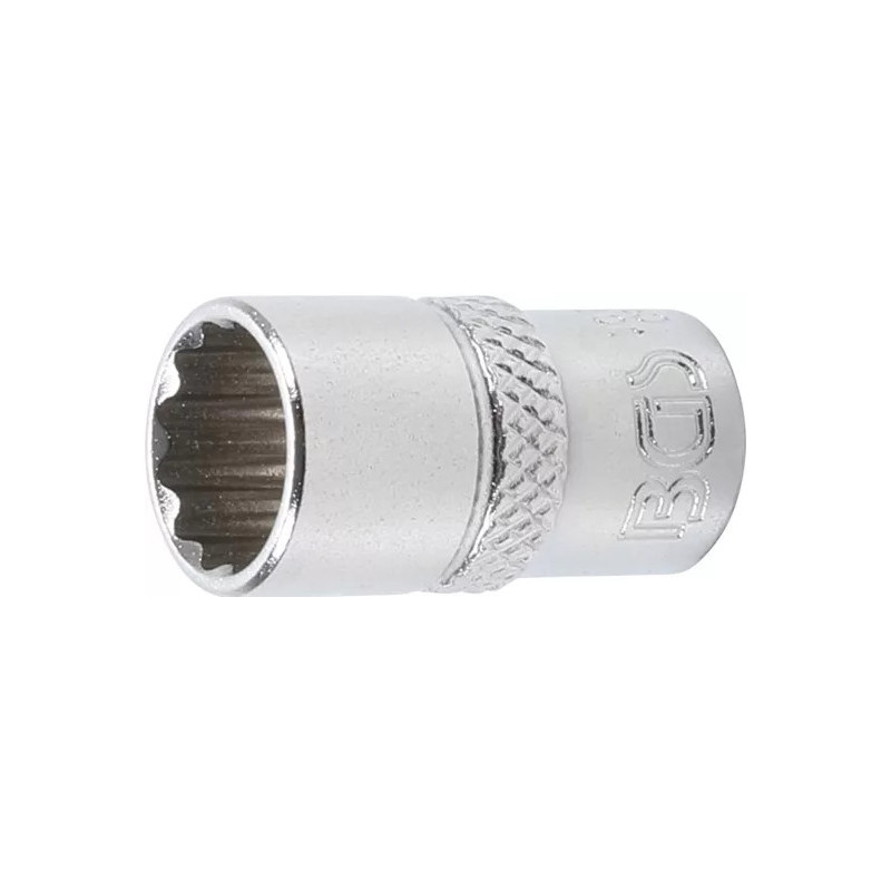 Douille pour clé, douze pans | 6,3 mm (1/4") | 10 mm
