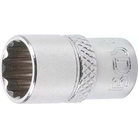 Douille pour clé, douze pans | 6,3 mm (1/4") | 10 mm