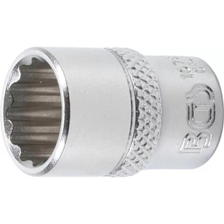 Douille pour clé, douze pans | 6,3 mm (1/4") | 12 mm