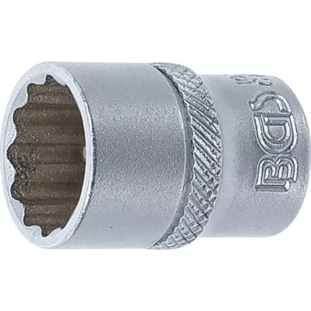 Douille pour clé, douze pans | 6,3 mm (1/4") | 13 mm