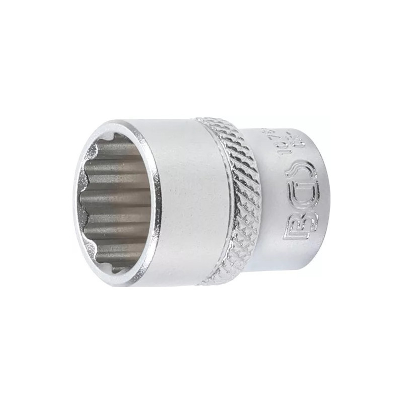 Douille pour clé, douze pans | 6,3 mm (1/4") | 14 mm