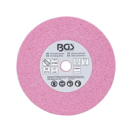 Disque abrasif | pour art. 3180 | Ø 100 x 3,2 x 10 mm