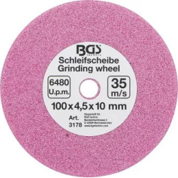 Disque abrasif | pour art. 3180 | Ø 100 x 4,5 x 10 mm