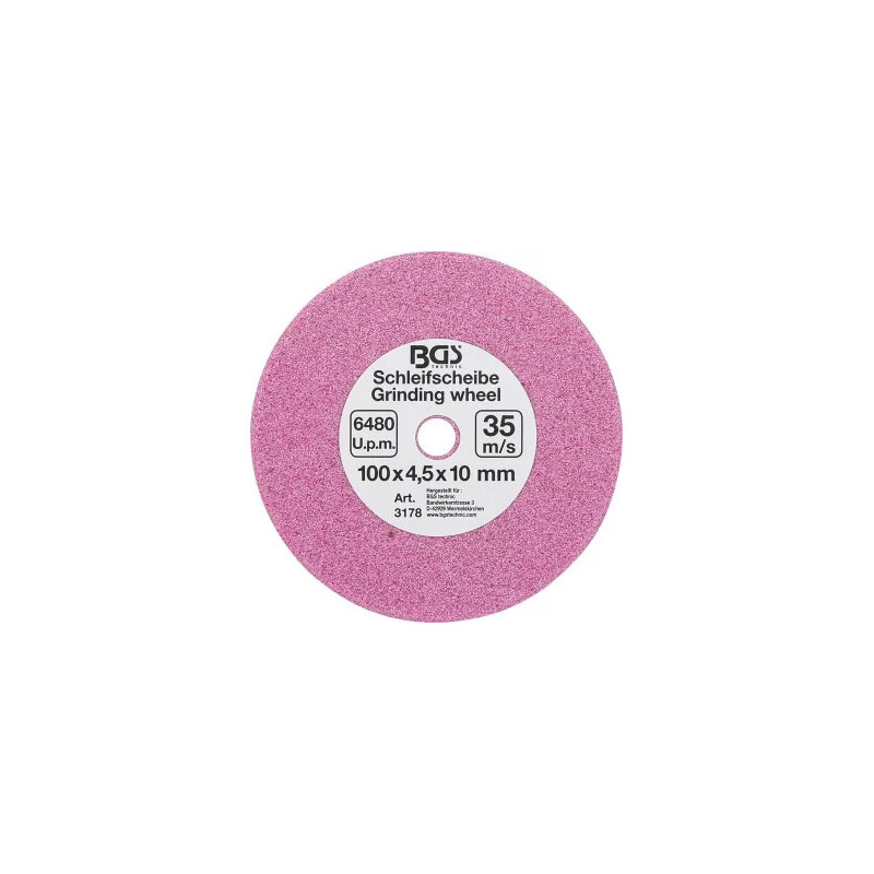 Disque abrasif | pour art. 3180 | Ø 100 x 4,5 x 10 mm Disque abrasif | pour art. 3180 | Ø 100 x 4,5 x 10 mm