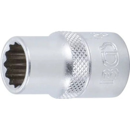 Douille pour clé, douze pans | 12,5 mm (1/2") | 1/2"