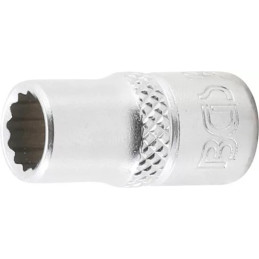 Douille pour clé, douze pans | 6,3 mm (1/4") | 9/32"