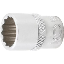 Douille pour clé, douze pans | 6,3 mm (1/4") | 15/32"