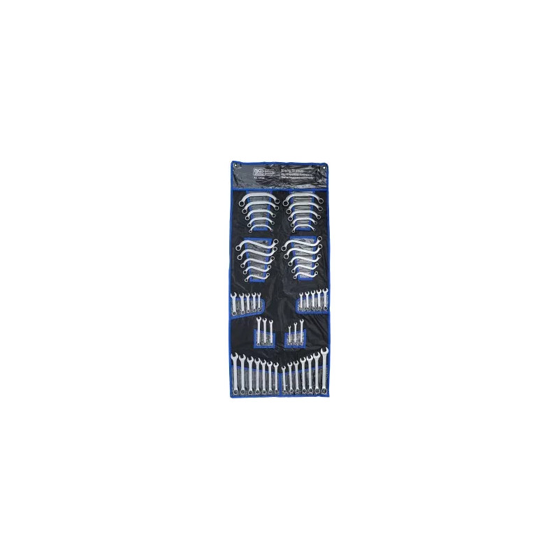 Assortiment de clés mixtes | en pouces + métriques | 50 pièces Assortiment de clés mixtes | en pouces + métriques | 50 pièces