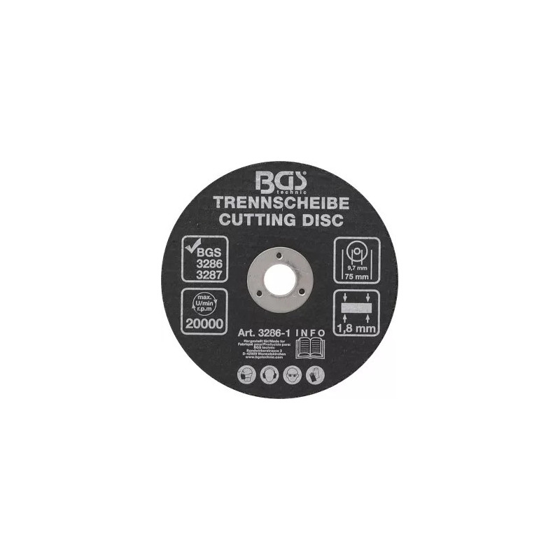 Disque à couper | 75 x 1,8 x 9,7 mm Disque à couper | 75 x 1,8 x 9,7 mm