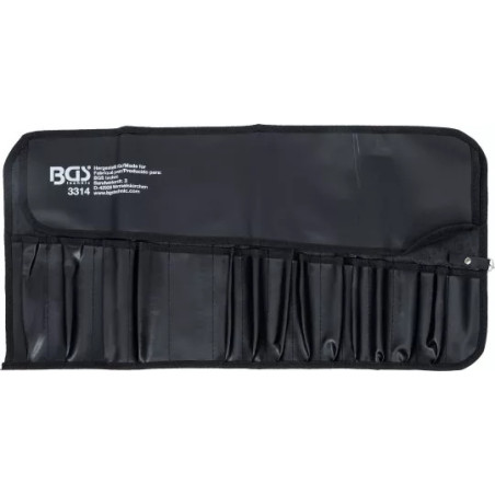 Pochette flexible pour rangement outils avec 15 compartiments | 660 x 320 mm | vide