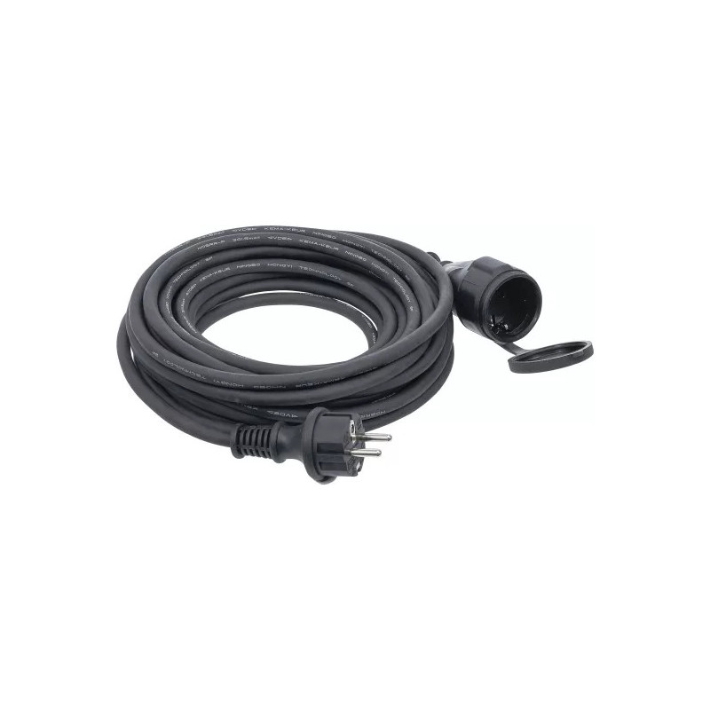 Câble de rallonge | 10 m | 3 x 1,5 mm² | IP 44