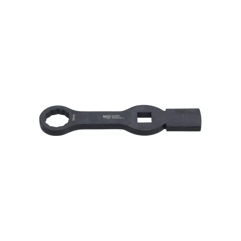 Clé annulaire de percussion | douze pans | avec 2 faces de percussion | 30 mm Clé annulaire de percussion | douze pans | avec 2 faces de percussion | 30 mm