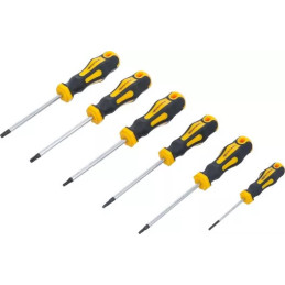 Jeu de tournevis | profil en T (pour Torx) T10 - T30 | 6 pièces