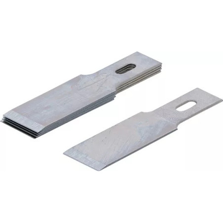Lames de grattoir de rechange pour art. 364 | 0,6 x 12 mm | 5 pièces