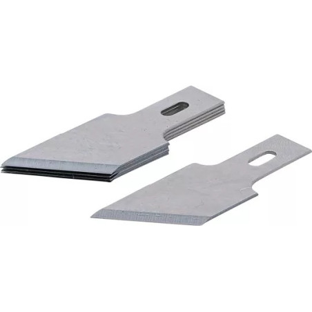 Lames de rechange pour art. 364 | 0,6 x 16 mm x 53° | 5 pièces